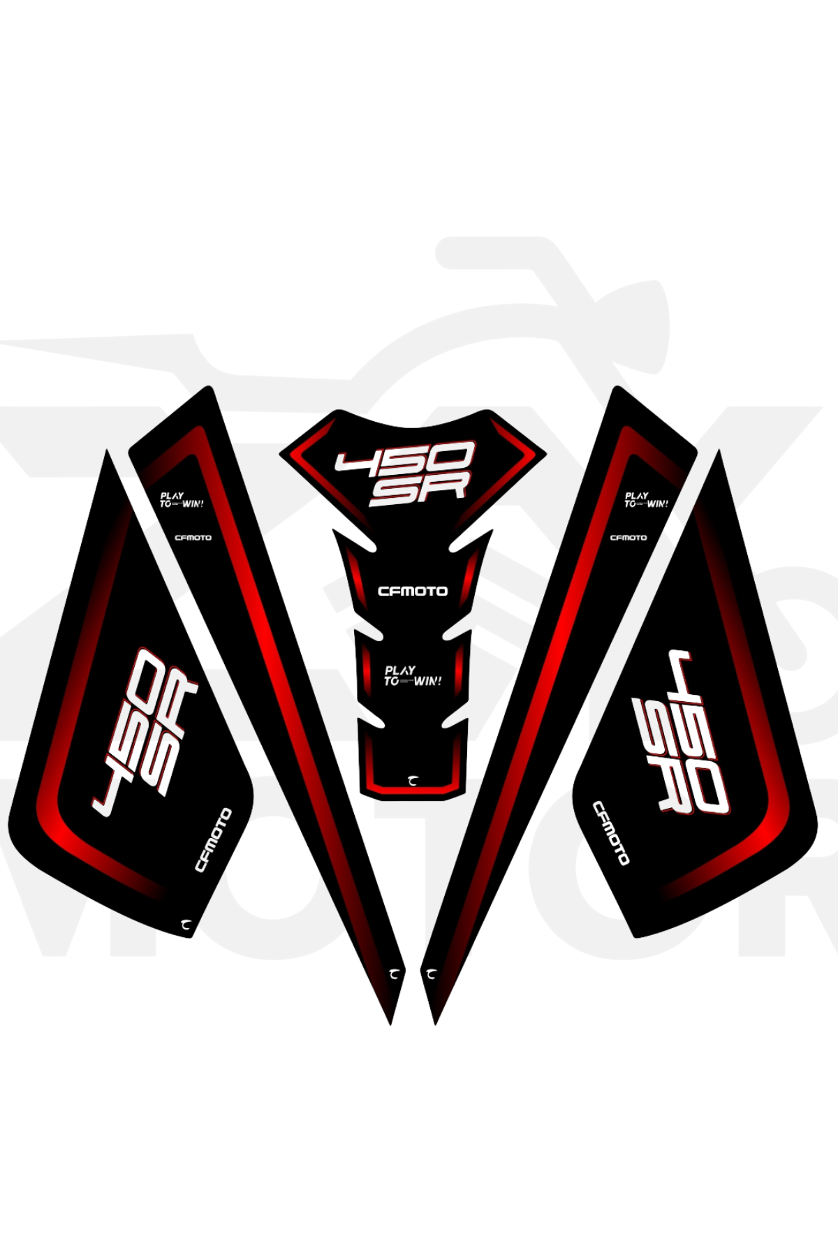 Cf Moto 450Sr Tank Pad Set (5 Parça)