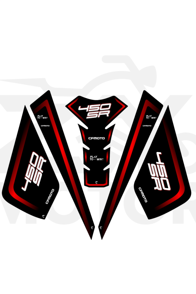Cf Moto 450Sr Tank Pad Set (5 Parça)