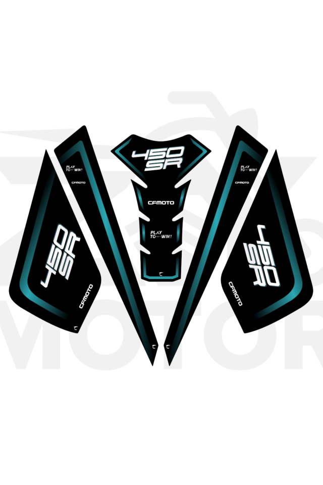 Cf Moto 450Sr Tank Pad Set (5 Parça)