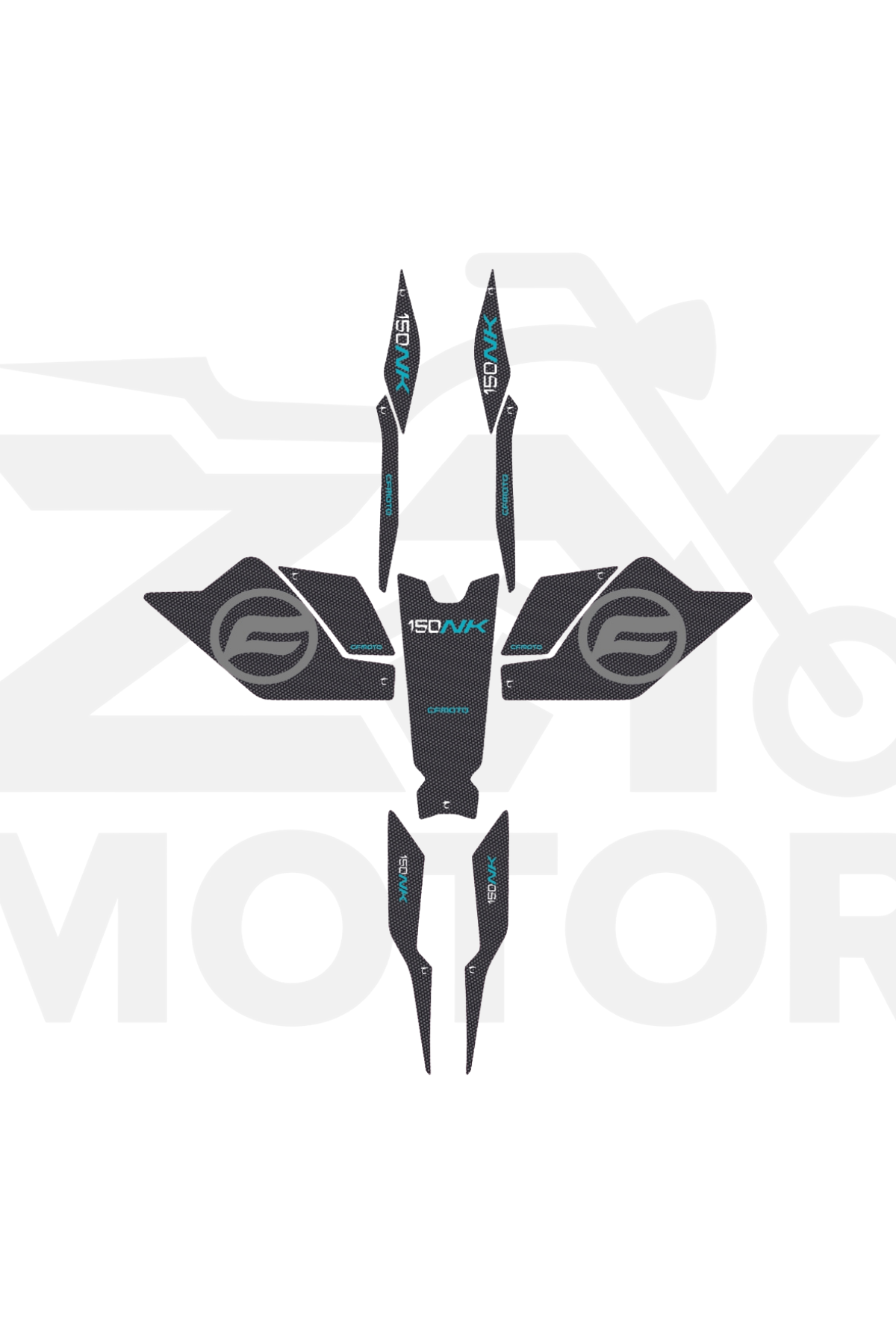 Cf Moto 150Nk Tank Pad Set