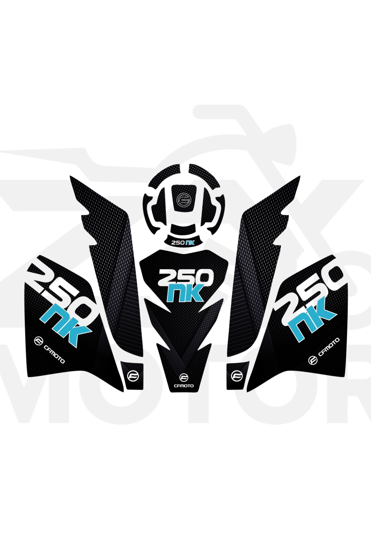 Cf Moto 250Nk Tank Pad Set