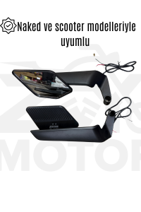 H2 Katlanır Ayna Işıklı Naked Model