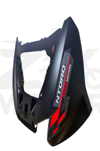 Tvs Ntorq125 Far Muhafazası Siyah Kırmızı Etiket