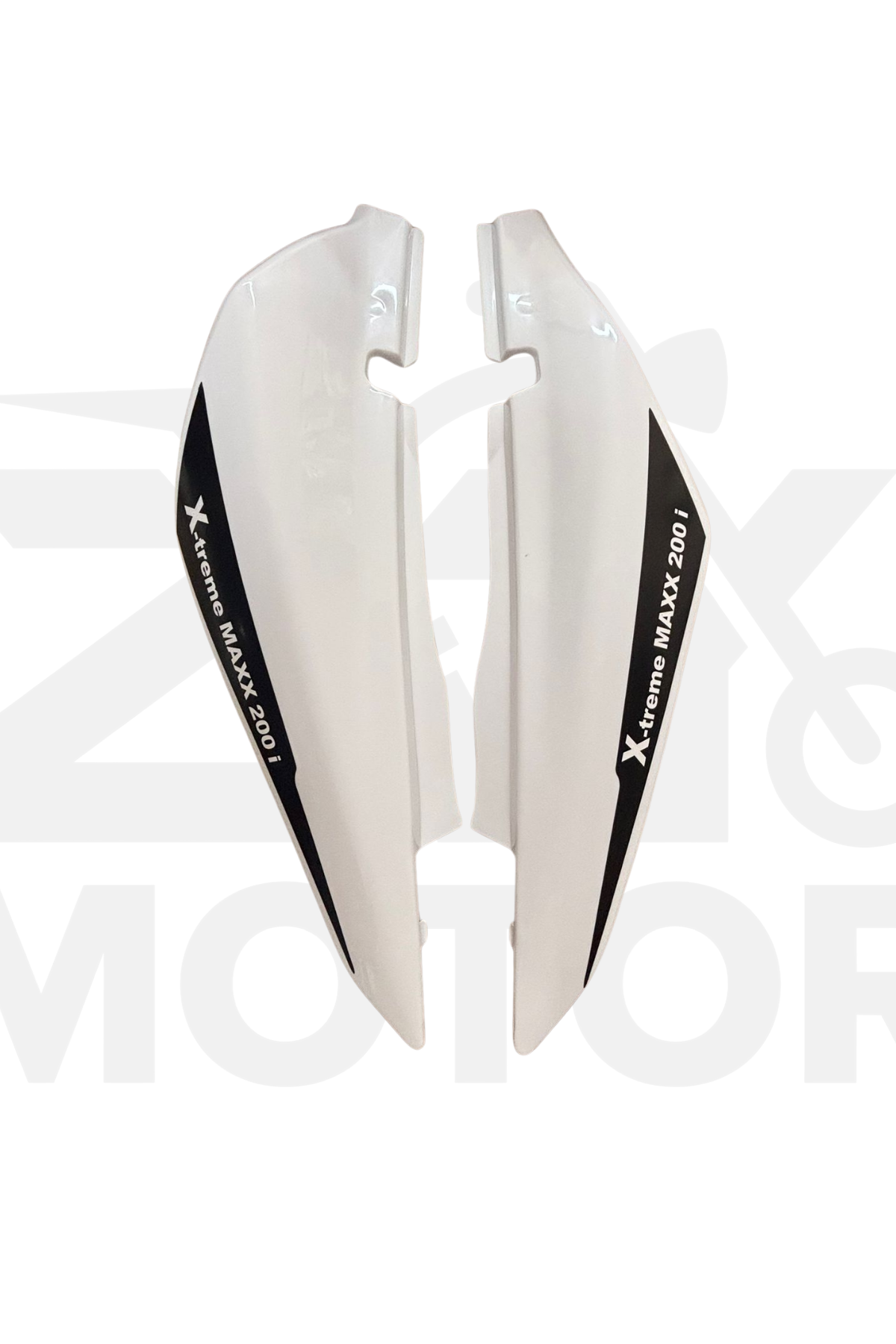 Mondial Xtrem Maxx200 Sele Altı Yan Karenaj Beyaz Takım